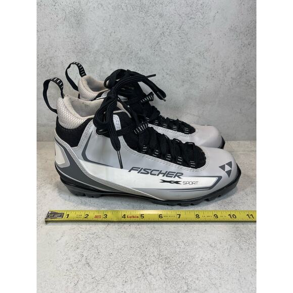 Fischer Sport Cross Country Ski Boot Mens EU42 8.5 US Good Condition - Picture 1 of 8
